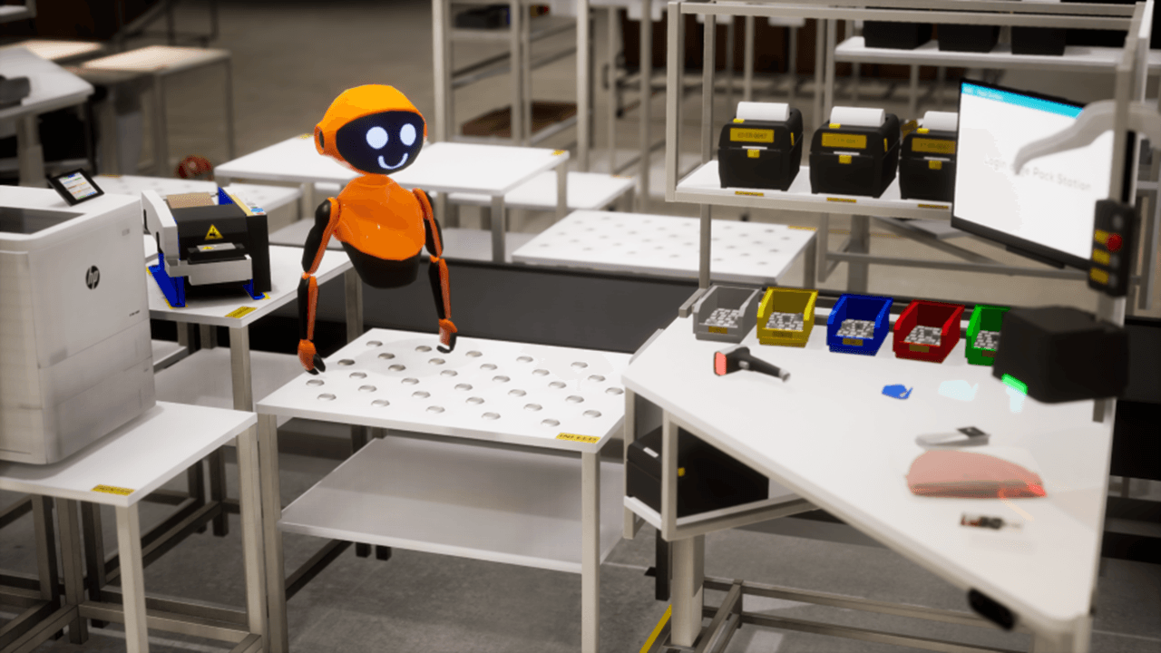 VR Warehouse Packing Training